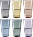 Leonardo VERSO longdrinkglas 300ml assorti - set/6