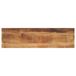 vidaXL - Tafelblad - rechthoekig - 110x20x2,5 cm - massief - ruw - mangohout