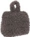 Home & Styling Teddy Deurstopper - 1 kg - grijs - Jute - 7 x 17 cm