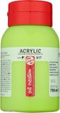Talens Art Creation Acrylverf Pot 750 ml Geelgroen 617