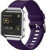 By Qubix Qubix - Compatible Fitbit Blaze Bandje - Siliconen - Paars
