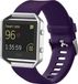 By Qubix Qubix - Compatible Fitbit Blaze Bandje - Siliconen - Paars