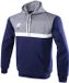 FORCE XV Hoodie Mediane Bleu Coton Manches Longues Homme 4XL