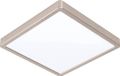 EGLO Fueva 5 Plafondlamp - LED - 28,5 cm - Grijs - Dimbaar