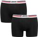 Levi's Placed Sportswear Logo Boxer 2-pack - Zwart - XXL
