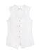 TOMMY HILFIGER slim fit bodywarmer van linnenmix