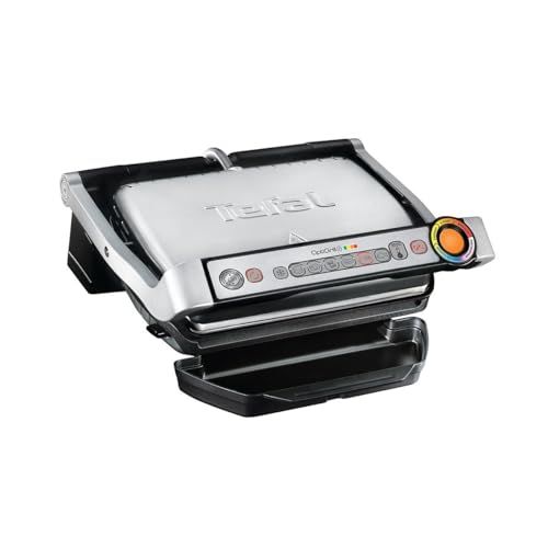 Tefal OptiGrill+ GC712D34 - Contactgrill - Zwart/Metaal