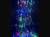 PRENDELUZ Waterval-led, 2 m, 10 strengen, zilver, RGB-verlichting, ideaal voor decoraties, robuust, eenvoudige installatie.
