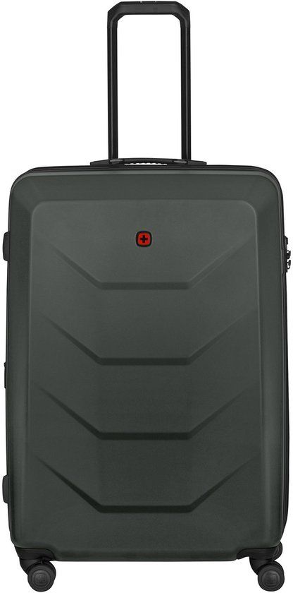 Wenger Prymo 4 wielen Trolley 76 cm met uitbreidingsplooi - Harde bagage - Combinatieslot - anthracite