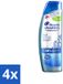 Head & Shoulders 4 x Shampoo Anti-roos Pure Intense Hoofdhuid Detox 250 ml