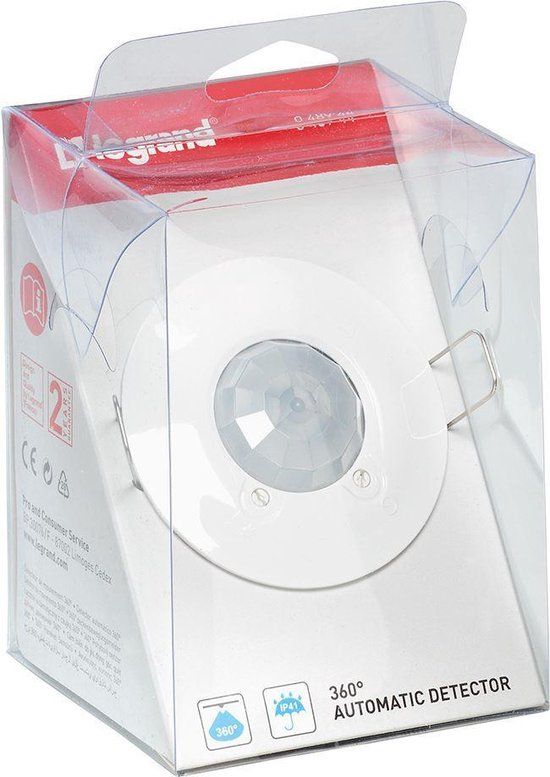 LEGRAND Automatische bewegingsmelder - 360° - Inbouw - Wit