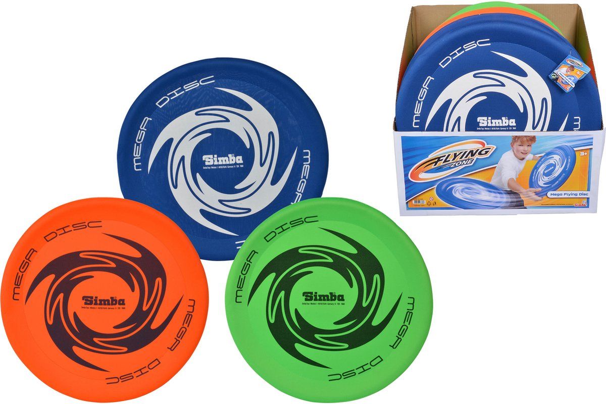 Simba Vliegschijf diameter 44cm - 3 kleur assorti