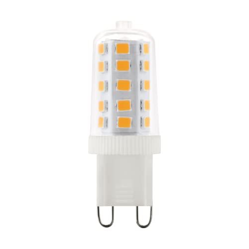 EGLO G9 Pin Base LED Lamp Dimbare Pin Base Lamp 3 Watt (Equivalent aan 30 Watt), 320 Lumen, Corn Bulb Neutraal Wit, 4000 K, Gloeilamp Pin Diameter 1,6 cm