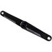 Quarq D2 Dub Carbon Pedaalarm Zwart, Zilver 172.5 mm