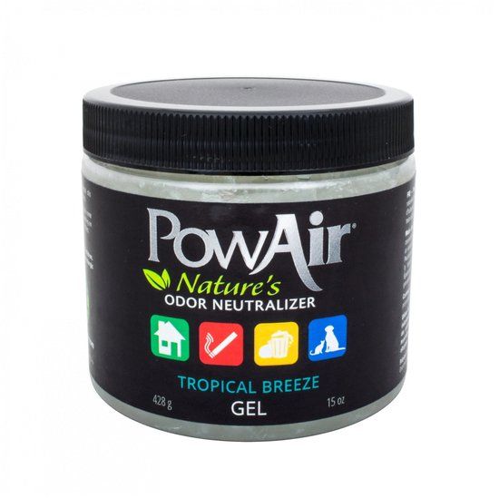 PowAir Gel Tropical Breeze - 400g - Geurverspreider - Stankverwijderaar