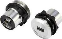 Tru Components Micro USB-01 Micro-USB-inbouwbus 2.0 Bus, inbouw Micro-USB-bus naar micro-USB-stekker Inhoud: 1 stuk(s)