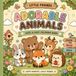 Adorable Animals: Cute & Easy coloring