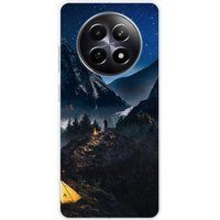 Realme Bedrukt siliconen hoesje compatibel met Realme 12 5G Seul en montagne