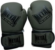 Metal Boxe Bokstrainingshandschoenen Kaki/Groen 12 oz Unisex Kunstleer Lente/Zomer 2024