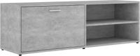 vidaXL Tv-meubel 120x34x37 cm bewerkt hout betongrijs