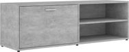 vidaXL Tv-meubel 120x34x37 cm bewerkt hout betongrijs