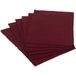 DII Basic Everyday geribbeld tafelblad 100% katoen, placematset, 13x19, BlackBerry, 6-delig