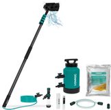 VONROC 3K Full Carbon Telescopische Wasborstel - 6,5 m en DI-Puurwaterfilter - Complete Set