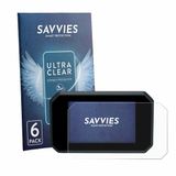 Savvies Screenprotector voor Suzuki GSX-S1000 5" - Folie Beschermfolie transparant 6 Stuks