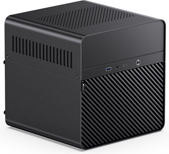 Jonsbo N2 Mini-tower PC-behuizing, Gaming-behuizing Zwart