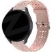 Bandz Bracelet silicone avec motif floral Amazfit Bip U (Pro) (rose)