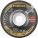 Rhodius RS580 SPEED Disque à ébarber courbé Diamètre 115 mm Alésage 22.23 mm INOX, Acier 1 pièce(s)