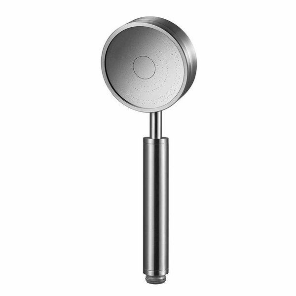 Qisani Flow Ronde Handdouche Geborsteld Rvs 25635.02