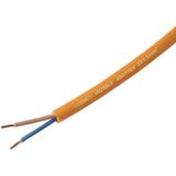 TRU COMPONENTS TC-13536984 Câble en caoutchouc H07RN-F 2 x 1,5 mm² Orange par mètre