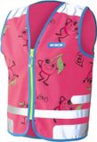 WOWOW Comic veggie Jacket rose - gilet fluo enfant EN17353 - S