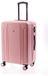 Gladiator Tropical Koffer - Vast Cijferslot | 67x46x28cm | Expandable tot 82 Liter | Reiskoffer met Wielen | Rolkoffer met Kofferslot - Roze