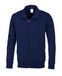BP 1627-193 unisex sweatjas van versterkt katoen nachtblauw, maat 3XL
