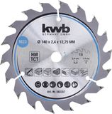 KWB Lame de scie circulaire pour panneaux agglomérés 140x12,75mm lame de scie