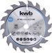 KWB Lame de scie circulaire pour panneaux agglomérés 140x12,75mm lame de scie