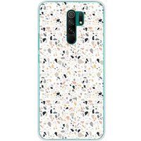 1001 coques Xiaomi Redmi 9 Terrazzo color bedrukt siliconen hoesje