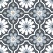 FloorPops Sevilla Peel & Stick vloertegels, grijs, 60" L x 24" B x 0,05" T