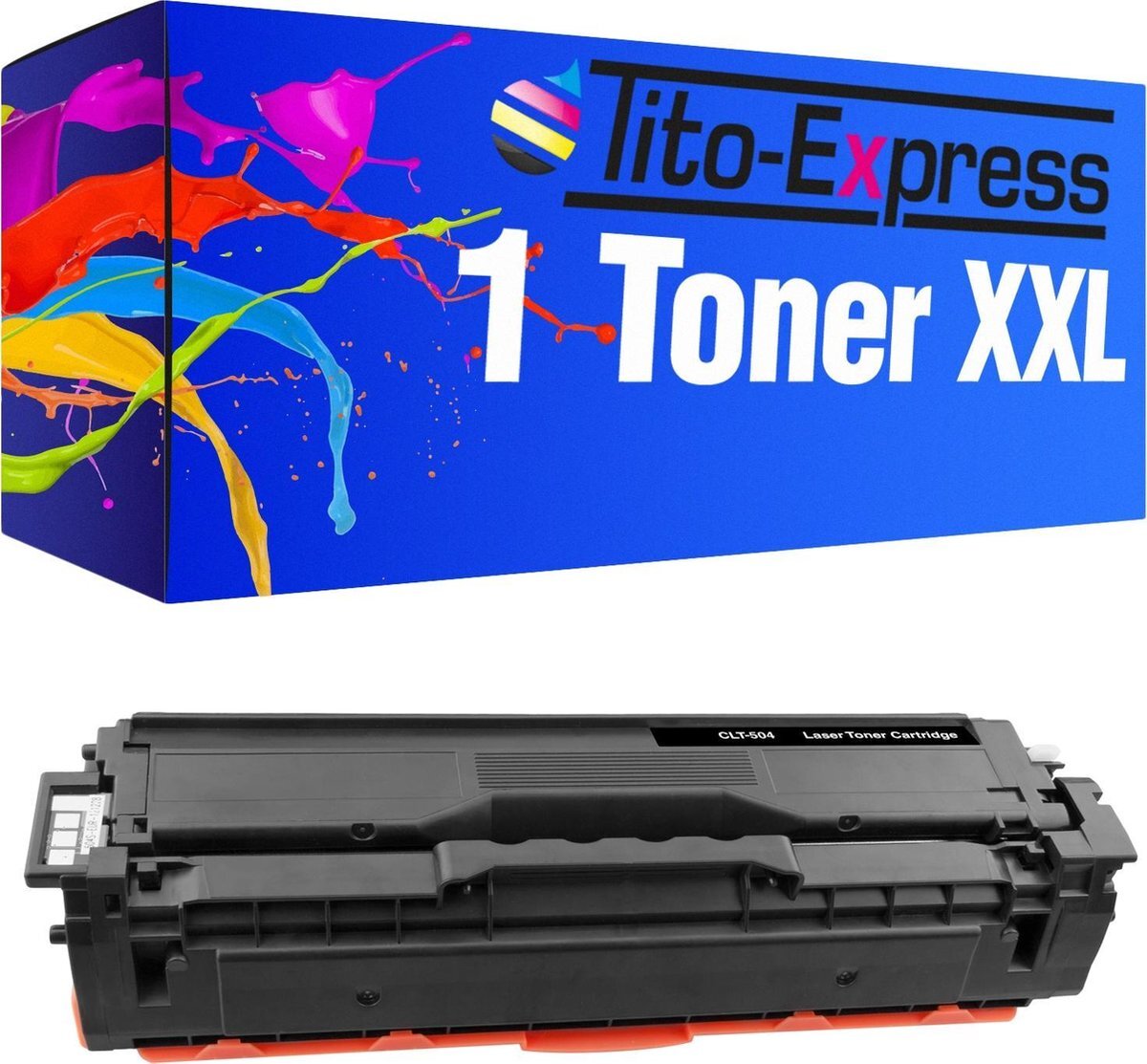 Tito Express PlatinumSerie 1 toner XXL alternatief voor Samsung CLT-K504S black