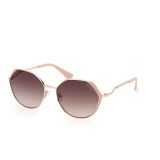 Guess Gu7842 Sonnenbrille Damen Rosa Geometrisch Braun 58mm