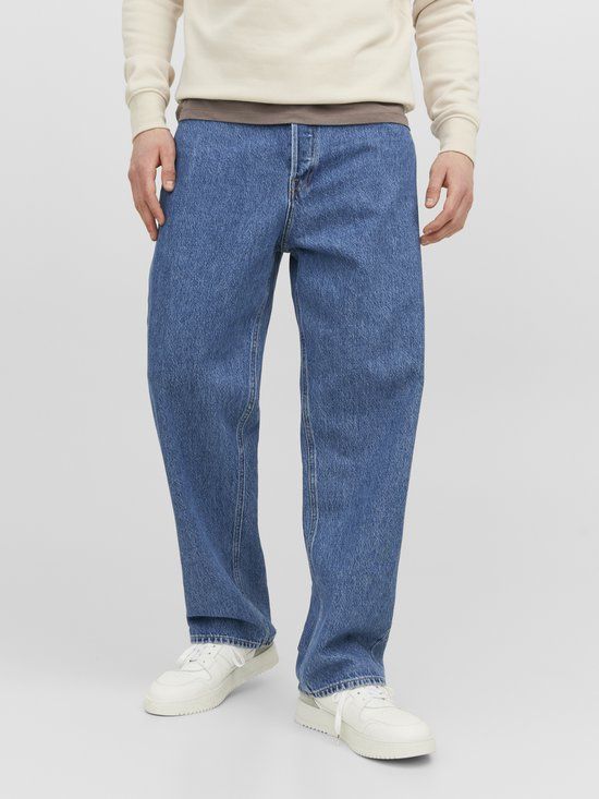 JACK & JONES Alex Original loose fit heren jeans denimblauw