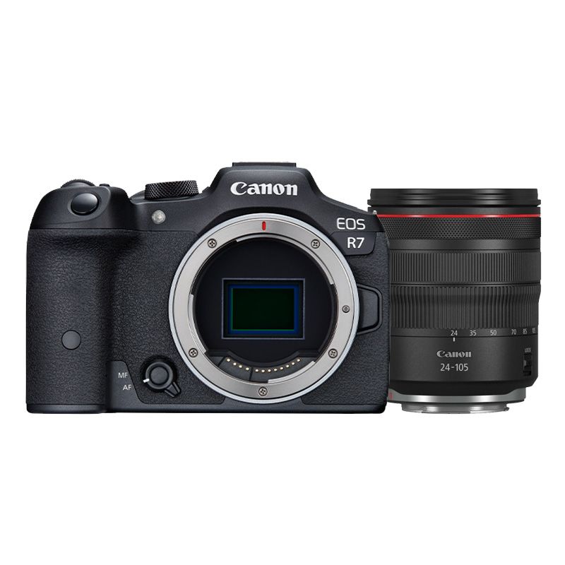 Canon EOS R7 + RF 24-105mm F/4L IS USM Lens Kit