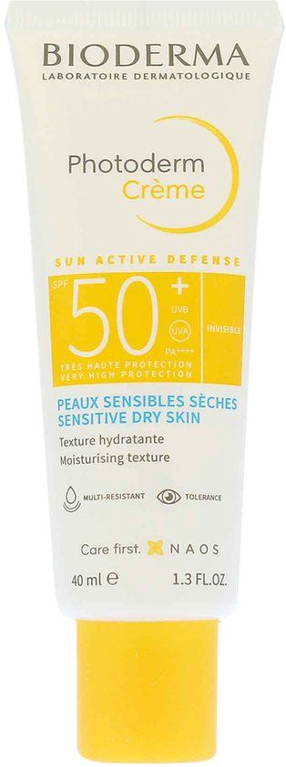 Bioderma Photoderm Creme Spf50+ - 40 ml - Gezicht - Parfumvrij