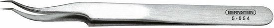 Bernstein Tools for Electronics 5-054 SMD-pincet 7abb SA Sikkelspits, super-spits, gebogen 120 mm