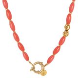 Label Kiki Label Kiki gold plated ketting Peachy Baby