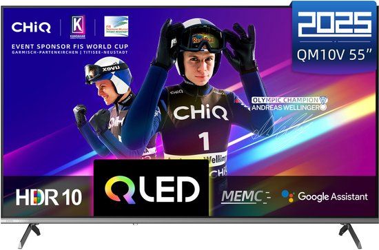 CHiQ U55QM10V / QLED screen / 55 inches / 2025