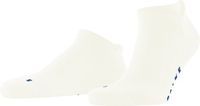 FALKE Keep Warm kort eenkleurig wol sneakersokken enkelsokken unisex wit - maat 39-41