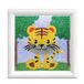 Diamond Pracht Creatives Diamond Painting Set, afbeelding met tijgermotief en accessoires, knutselset om te schilderen met glittersteentjes, voor kinderen vanaf 5 jaar